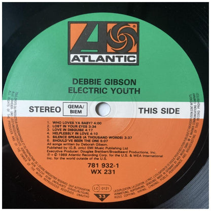 DEBBIE GIBSON - ELECTRIC YOUTH | VINILO USADO