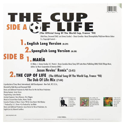 RICKY MARTIN  - THE CUP OF LIFE | 12" MAXI SINGLE USADO