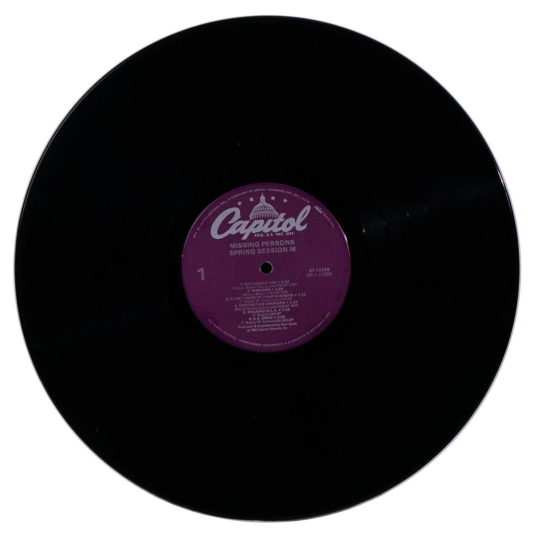 MISSING PERSONS - SPRING SESSION M | VINILO USADO