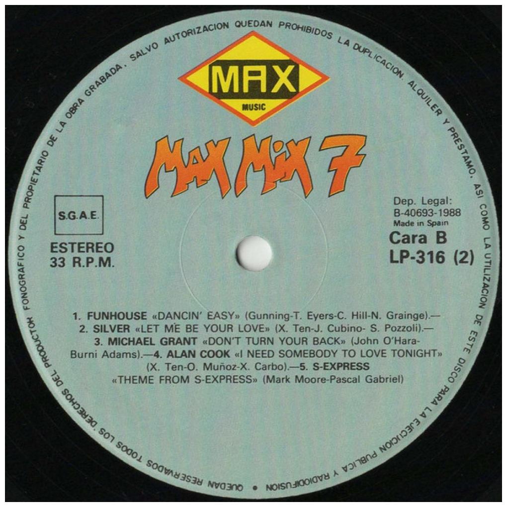 MAX MIX 7 - VARIOUS ARTIST - MAX MIX 7 (LP+LP MIXED) | VINILO USADO