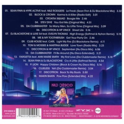 ZYX NU DISCO THE HITS VOL. 1 - VARIOS | CD