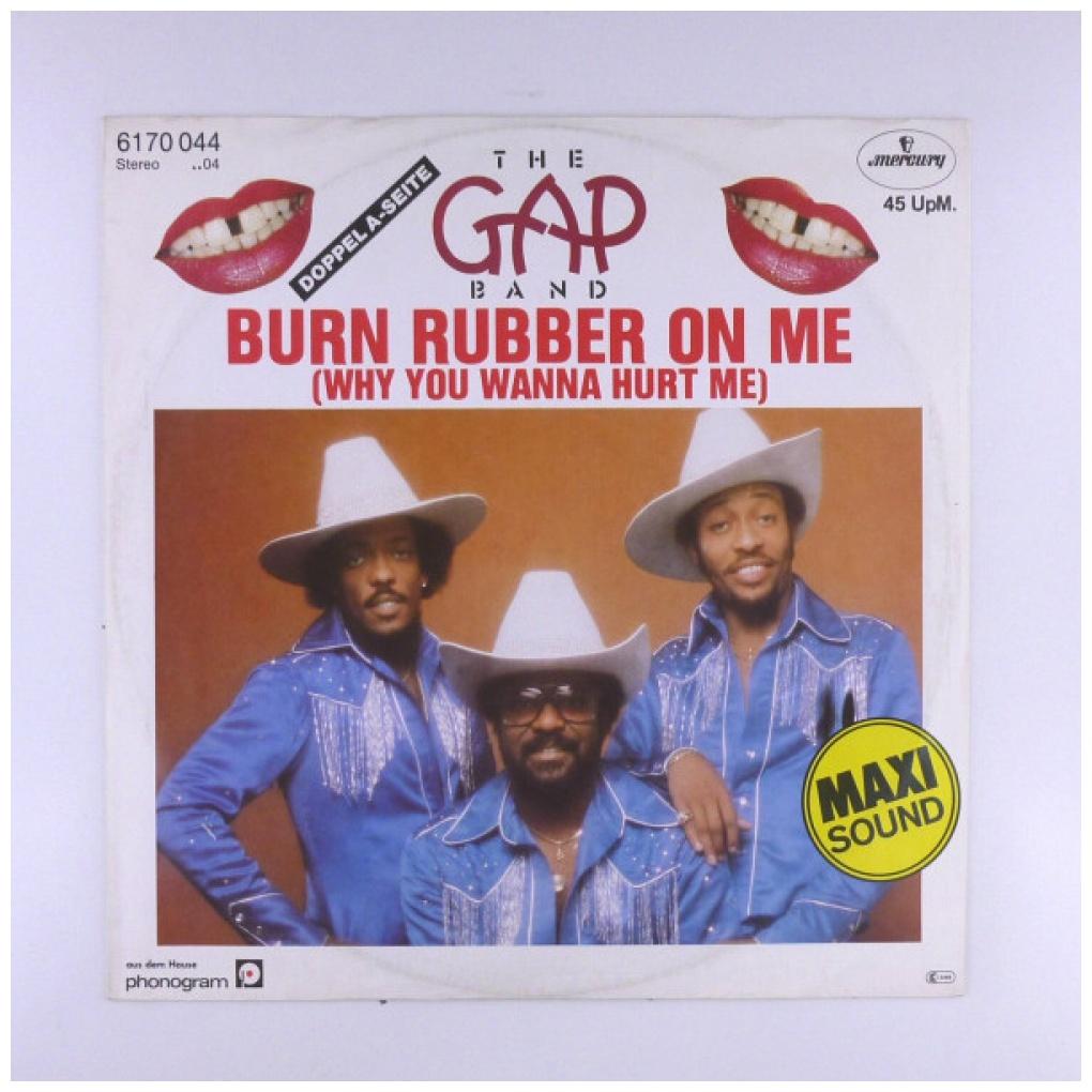 GAP BAND - BURN RUBBER ON ME (WHY YOU WANNA HURT ME) | 12'' MAXI SINGLE USADO