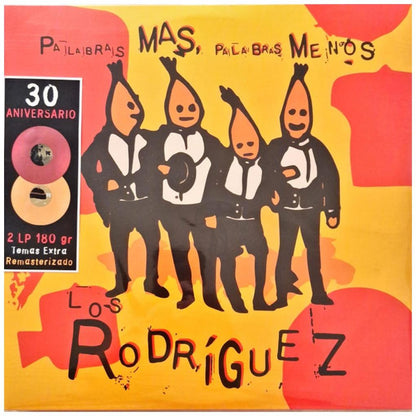 LOS RODRIGUEZ - PALABRAS MAS PALABRAS MENOS (2LP) | VINILO
