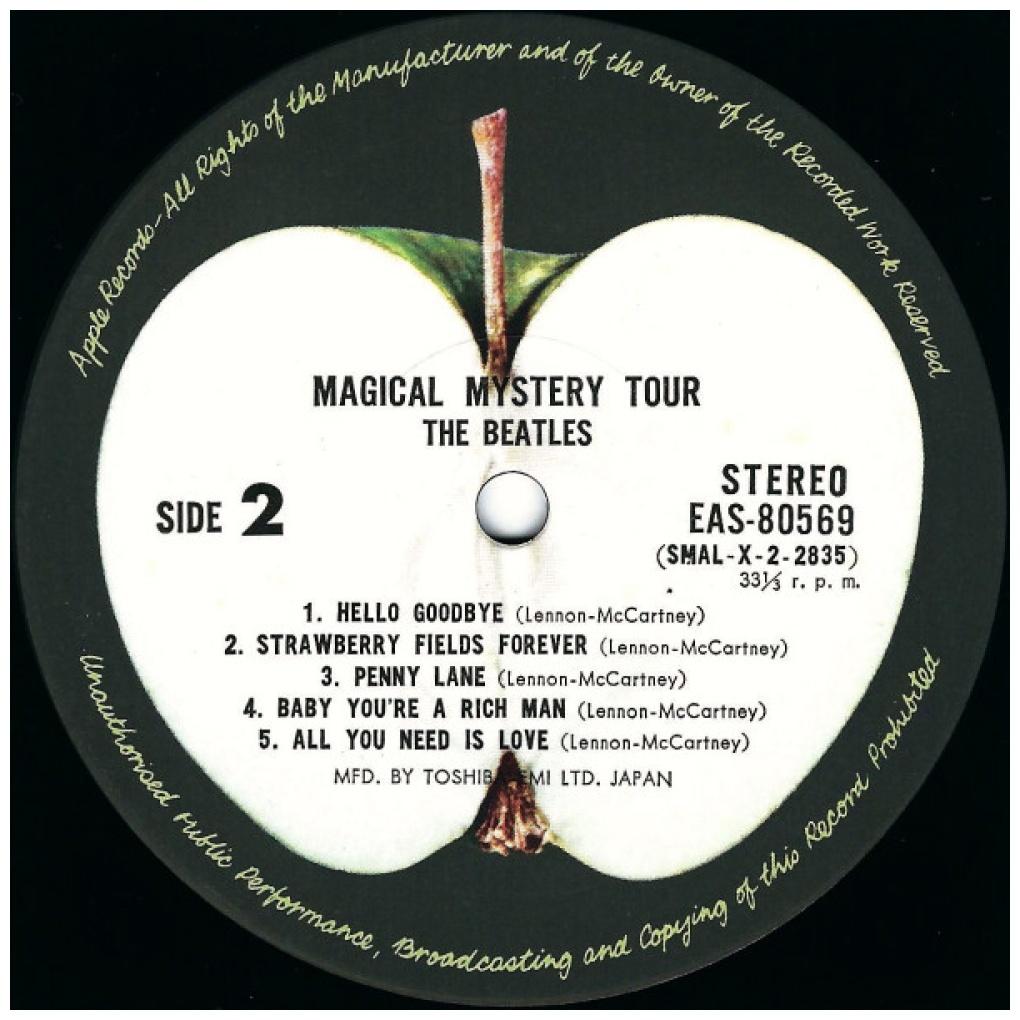 THE BEATLES - MAGICAL MYSTERY TOUR (JAPAN EDITION) | VINILO USADO