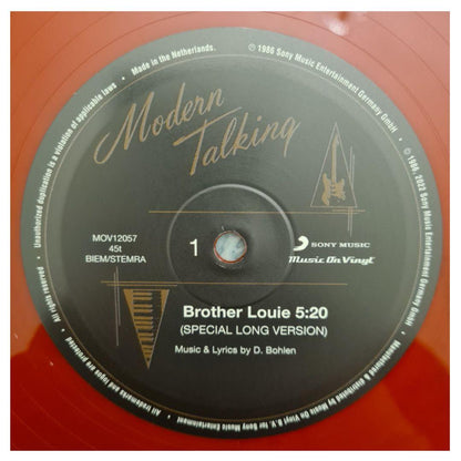 MODERN TALKING - BROTHER LOUIE(RED VINYL) | 12" MAXI SINGLE VINILO