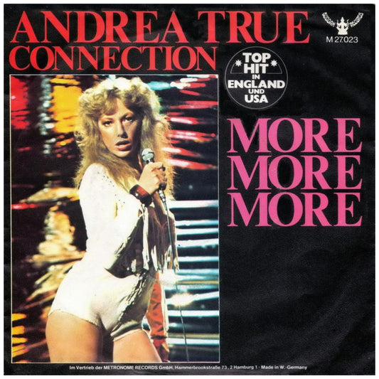 ANDREA TRUE CONNECTION - MORE MORE MORE | 7" SINGLE USADO