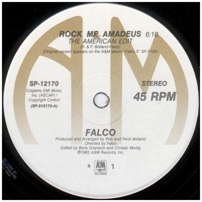 FALCO - ROCK ME AMADEUS/VIENNA CALLING | 12'' MAXI SINGLE USADO