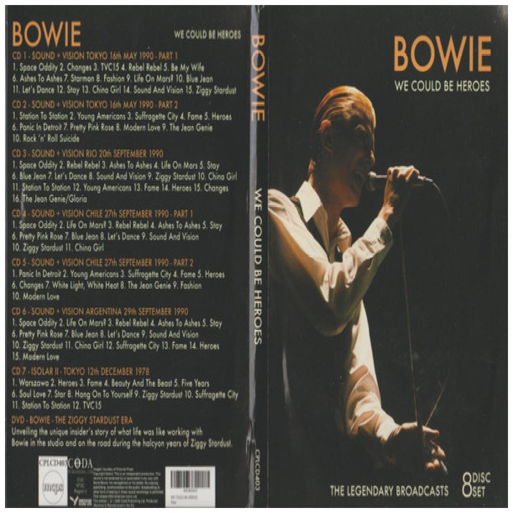 DAVID BOWIE - WE COULD BE HEROES (7CD+DVD) | CD