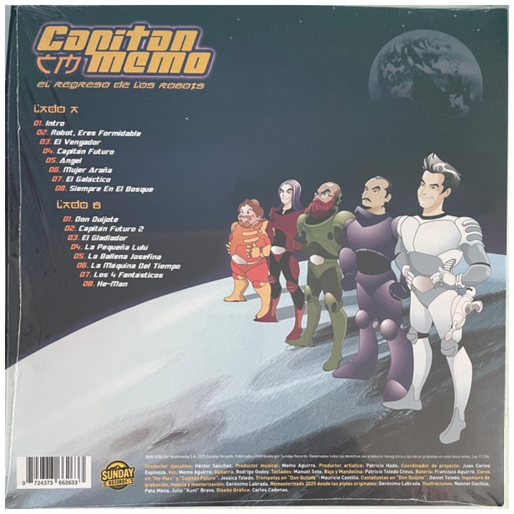 CAPITAN MEMO - - EL REGRESO DE LOS ROBO LP | VINILO