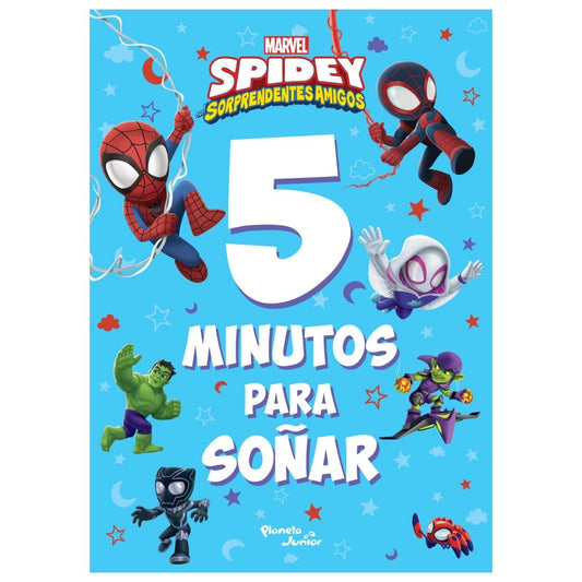 SPIDEY Y SUS SORPRENDENTES AMIGOS. 5 MINUTOS PARA (TAPA RÚSTICA) - DISNEY | LIBRO