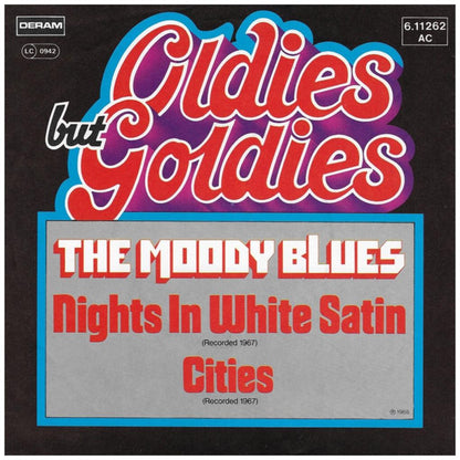 MOODY BLUES - NIGHTS IN WHITE SATIN | 7" SINGLE USADO