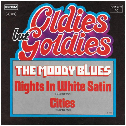 MOODY BLUES - NIGHTS IN WHITE SATIN | 7" SINGLE USADO