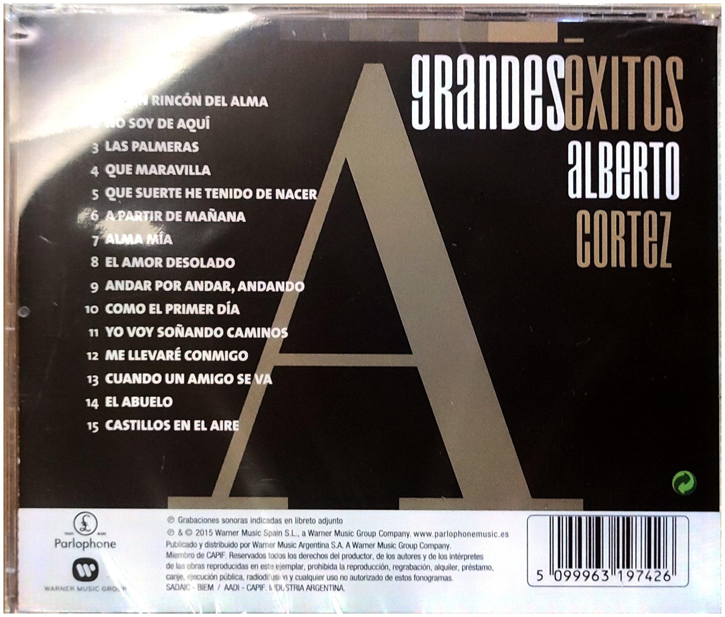 ALBERTO CORTEZ - GRANDES EXITOS | CD
