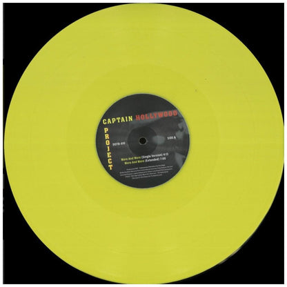 CAPTAIN HOLLYWOOD - MORE AND MORE (YELLOW VINYL) | 12'' MAXI SINGLE
