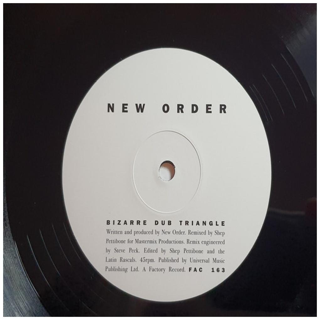 NEW ORDER - BIZARRE LOVE TRIANGLE (12" MAXI SINGLE) | VINILO