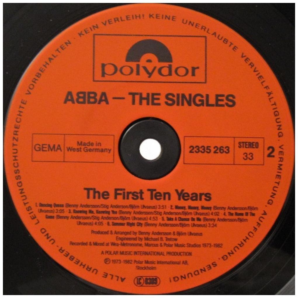 ABBA - THE SINGLES (2LP) | VINILO USADO
