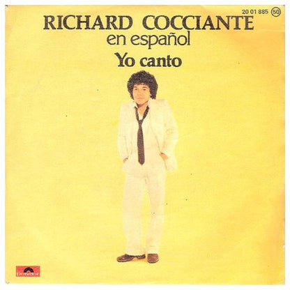 RICHARD COCCIANTE - YO CANTO (EN ESPANOL) | 7" SINGLE VINILO USADO