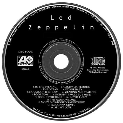 LED ZEPPELIN - REMASTERS (4CD BOX SET) | CD USADO