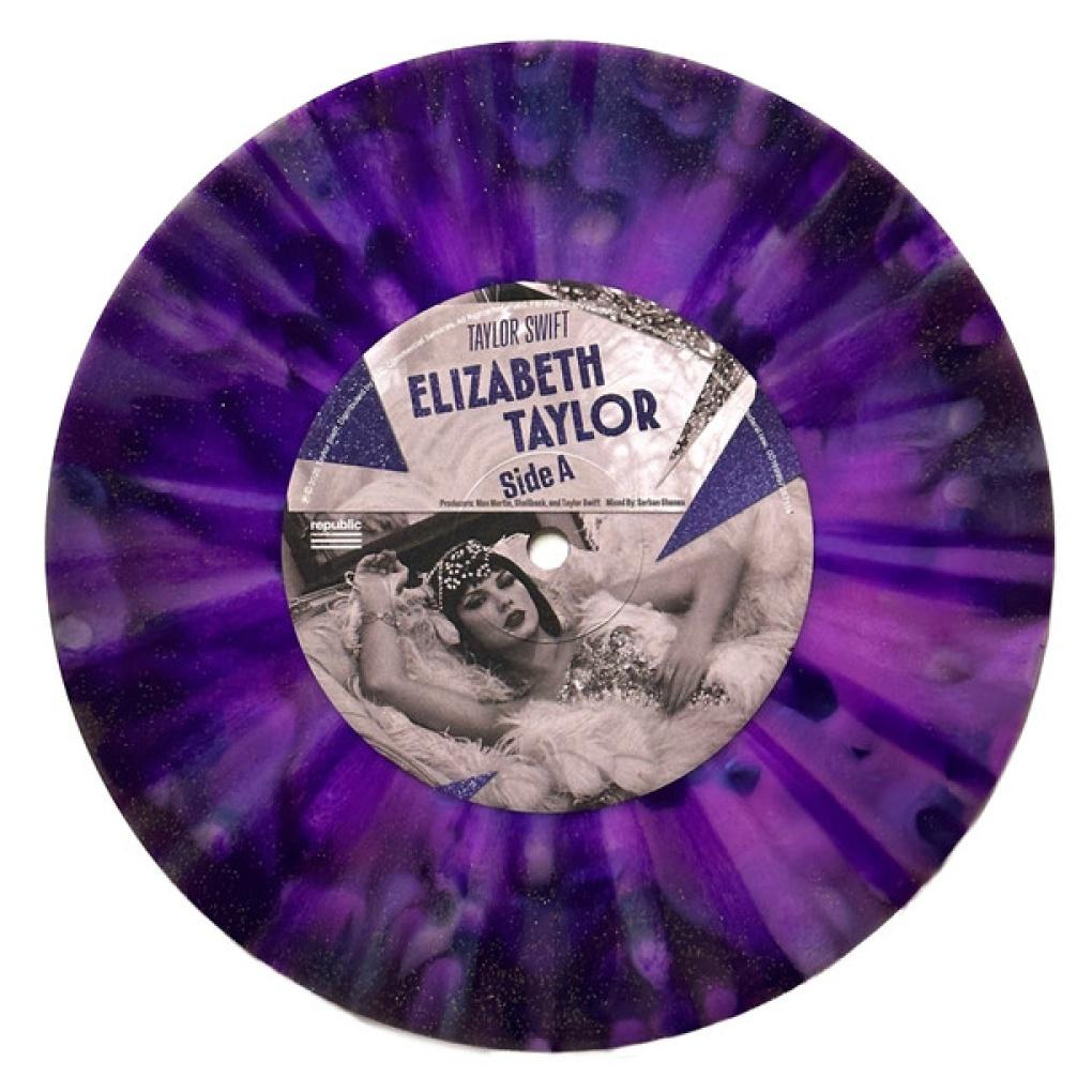 TAYLOR SWIFT - ELIZABETH TAYLOR (7" SINGLE) (RSD EXCLUSIVE) (VIOLET GLITTER VINYL) | VINILO