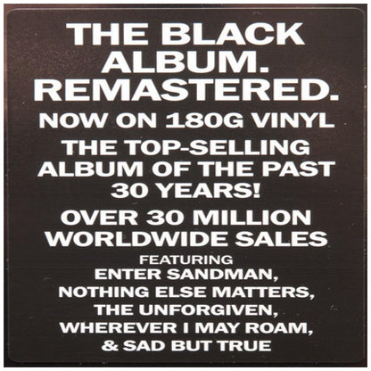 METALLICA  - METALLICA - THE BLACK ALBUM (2LP) | VINILO