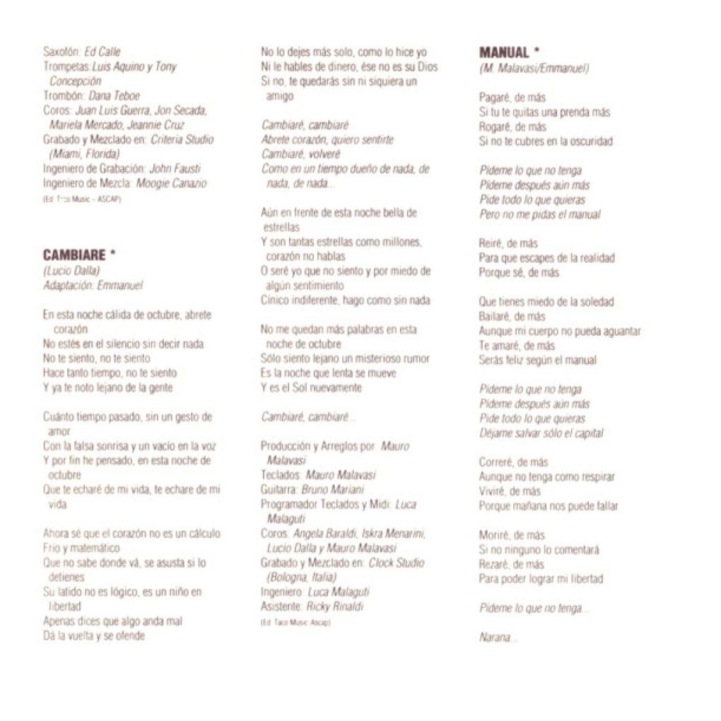 EMMANUEL - VIDA | CD