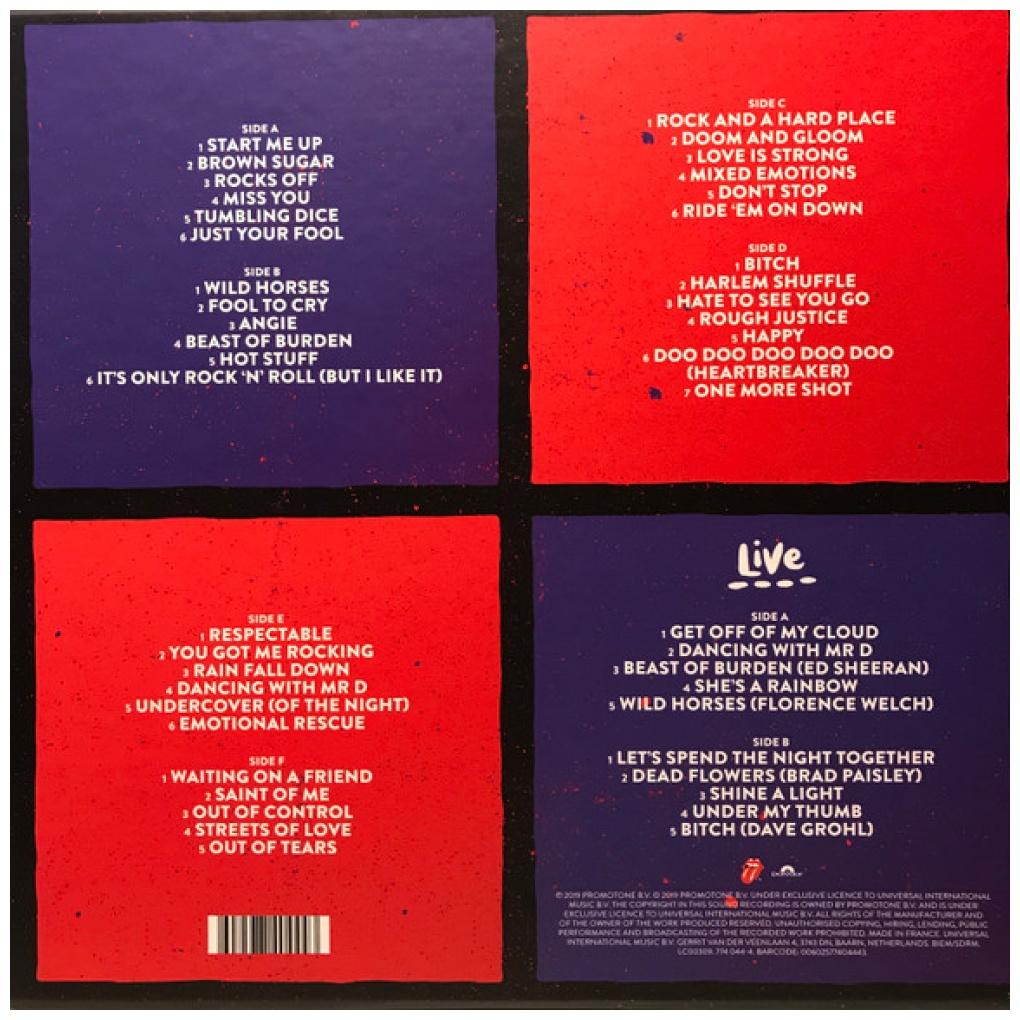 ROLLING STONES - HONK: THE VERY BEST OF (BOXSET) (4LP) | VINILO