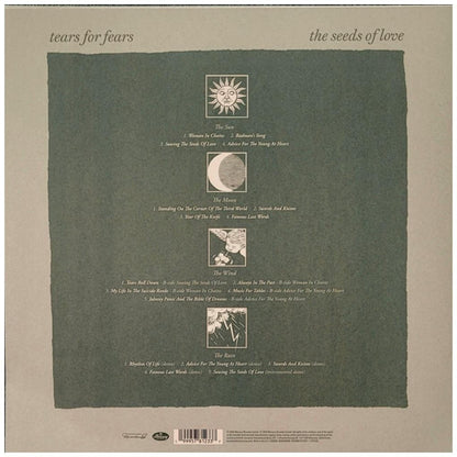 TEARS FOR FEARS - SEEDS OF LOVE (2LP) (DELUXE BLUE MARBLE VINYL) | VINILO