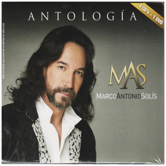 MARCO ANTONIO SOLIS - ANTOLOGIA (4CD+DVD)