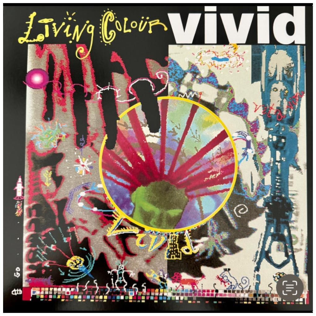 LIVING COLOUR - VIVID | VINILO