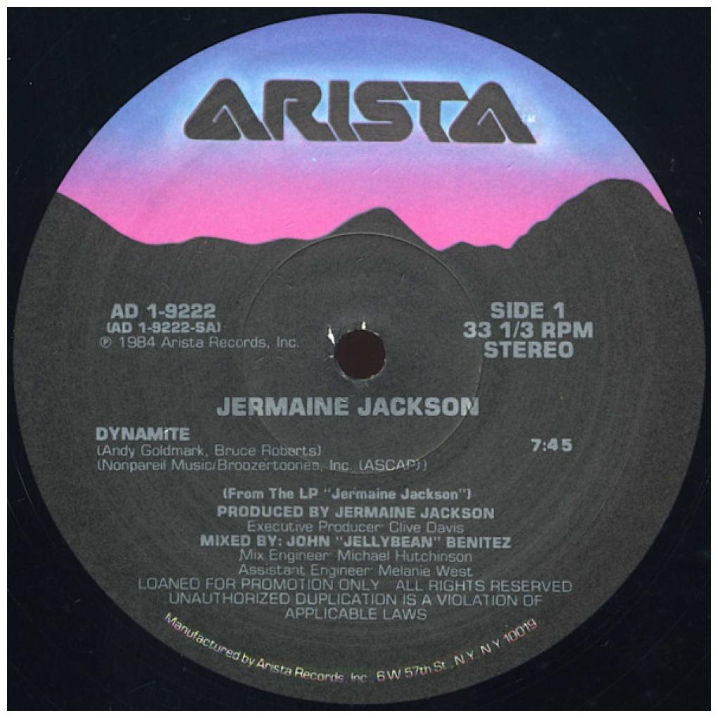 JERMAINE JACKSON - DYNAMITE | 12'' MAXI SINGLE USADO