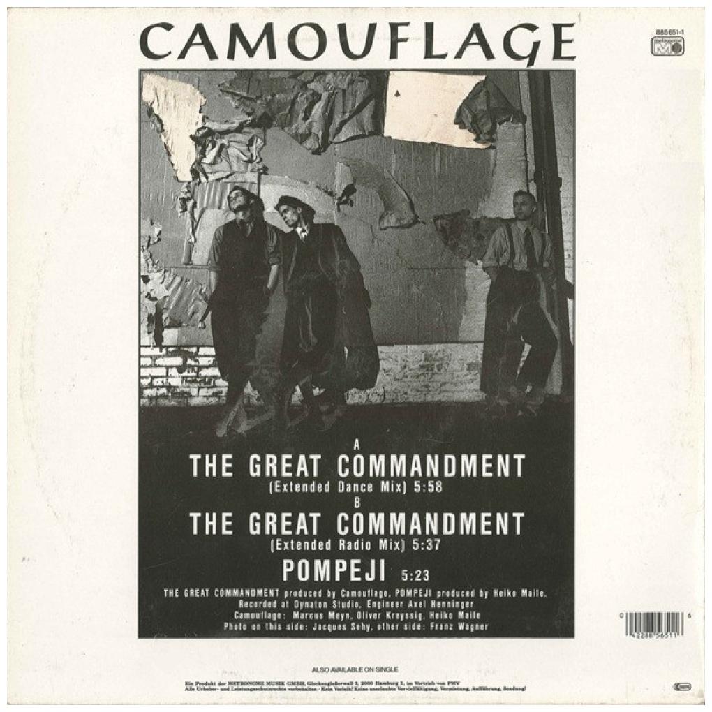 CAMOUFLAGE - THE GREAT COMMANDENT | 12'' MAXI SINGLE USADO
