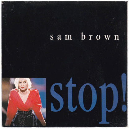 SAM BROWN - STOP! | 7" SINGLE USADO