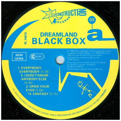 BLACK BOX - DREAMLAND | VINILO USADO