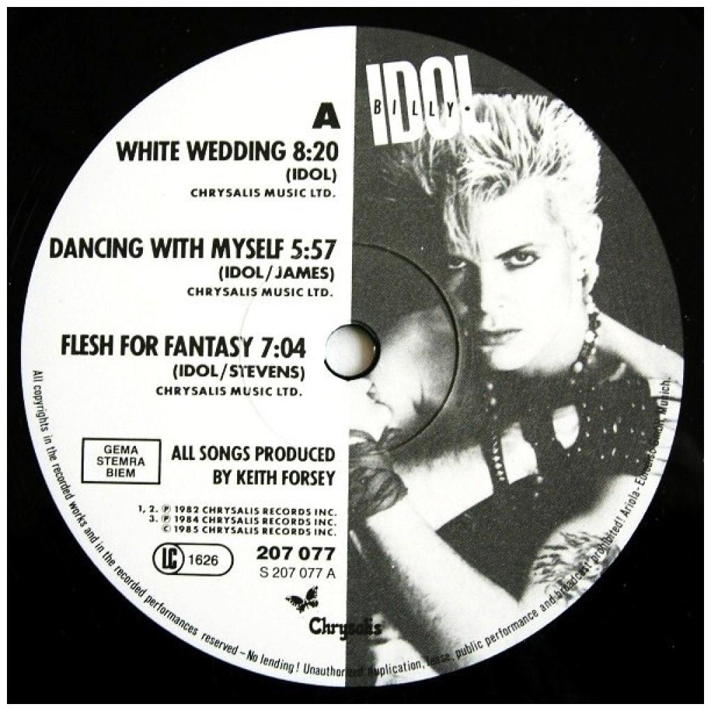 BILLY IDOL - VITAL IDOL | VINILO USADO