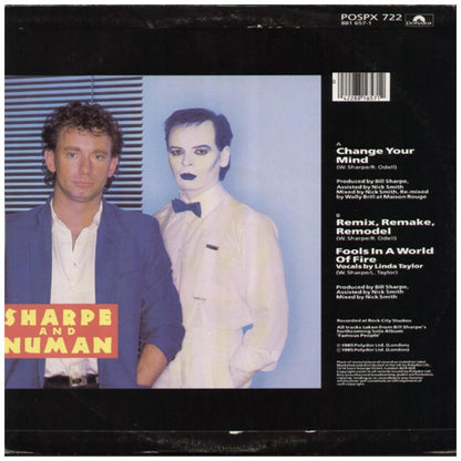 SHARP AND NUMAN - CHANGE YOUR MIND | 12'' MAXI SINGLE USADO