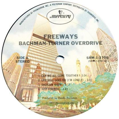 BUCHMAN TURNER OVERDRIVE - FREEWAYS | 7" SINGLE USADO