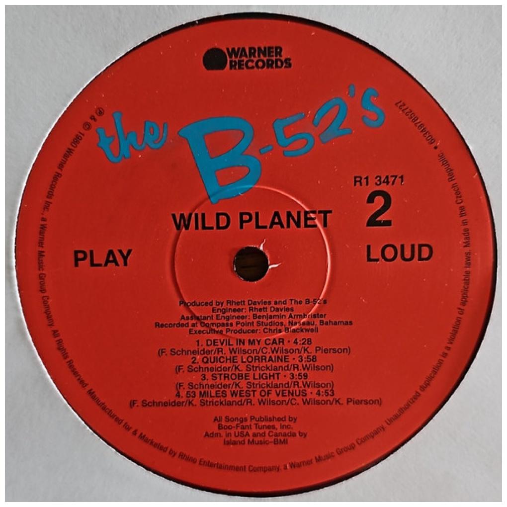 B-52'S - WILD PLANET | VINILO