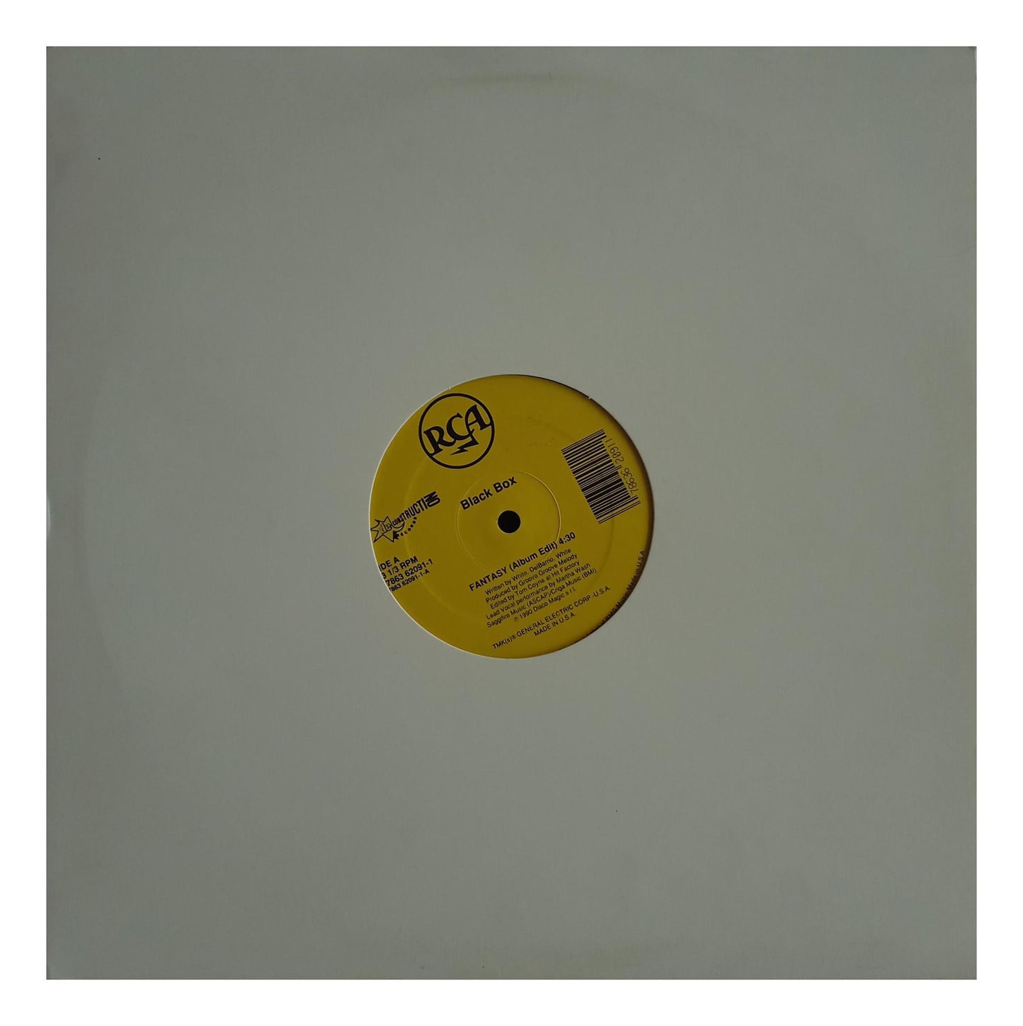 BLACK BOX - FANTASY/GREATEST HITS SNIPPETS | 12" MAXI SINGLE USADO