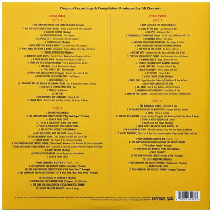 THE SIMPSONS - SONGS IN THE KEY OF SPRINGFIELD (ORIGINAL MUSIC TELEVISION SERIES) (2LP) (YELLOW/PINK VINYL) | VINILO