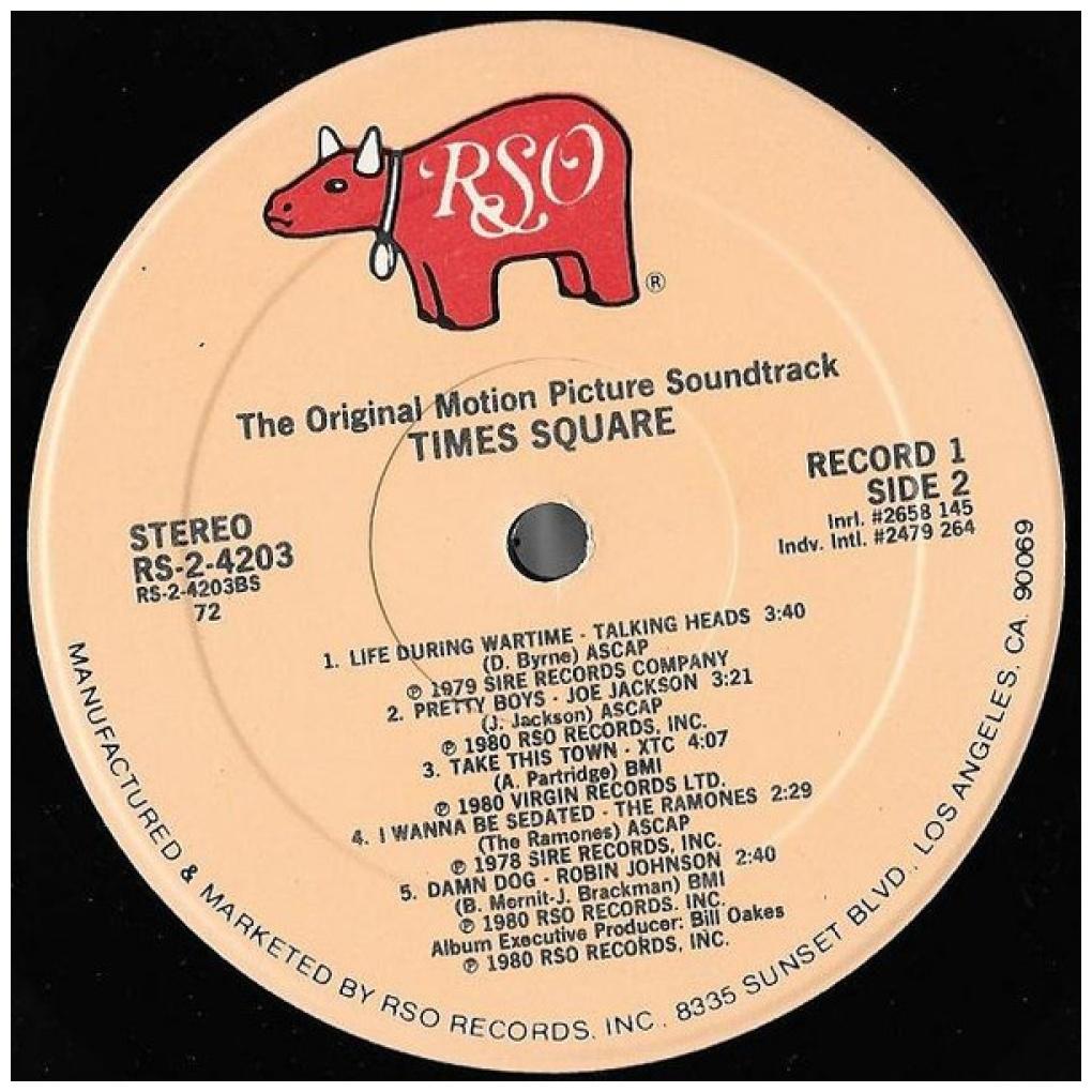 TIMES SQUARE - O.S.T. (2LP) | VINILO USADO