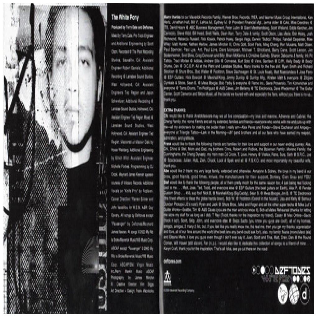 DEFTONES  - WHITE PONY | CD