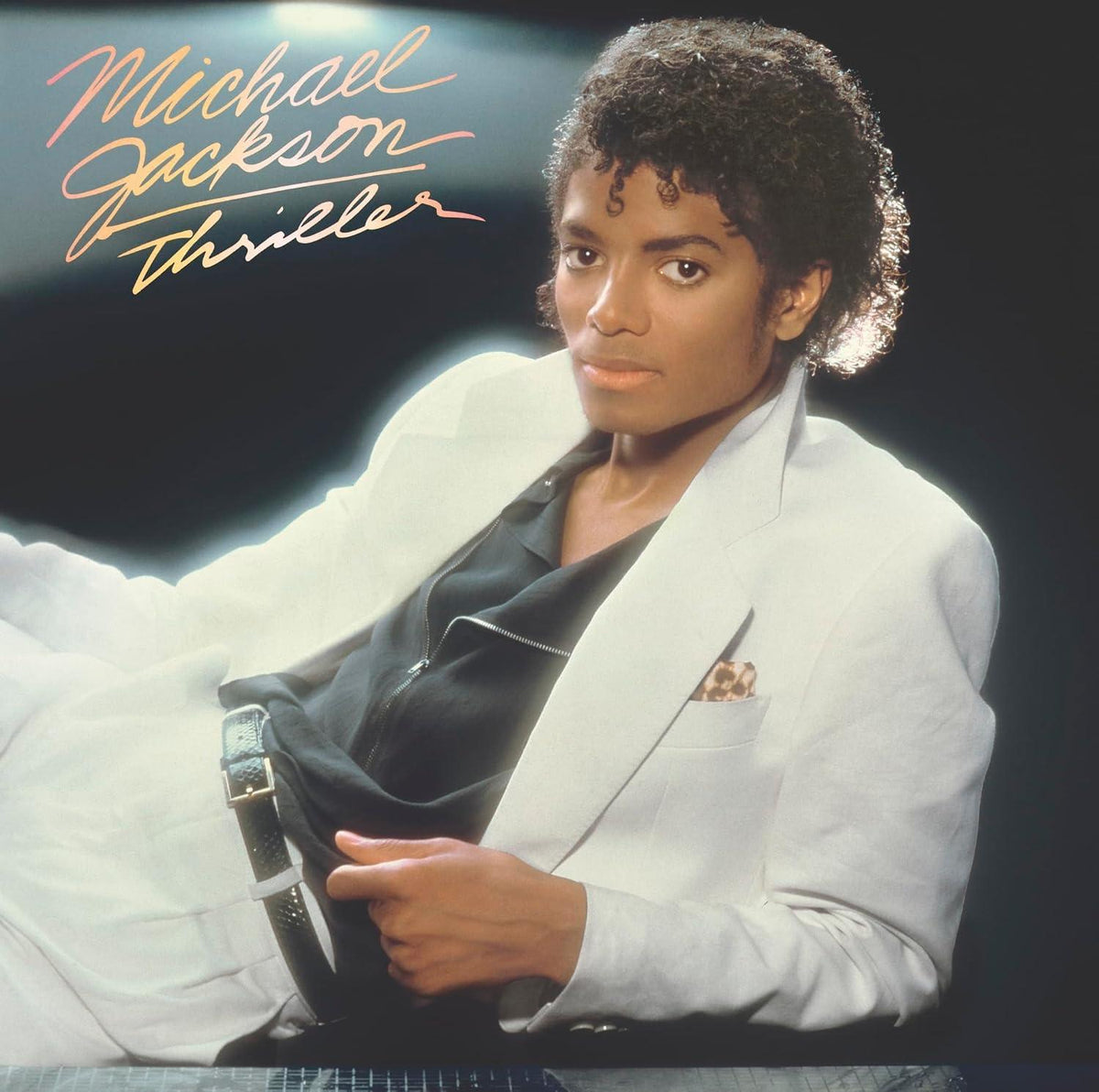 (PREVENTA) MICHAEL JACKSON - THRILLER (RED/BLACK MARBLE VINYL)   | VINILO