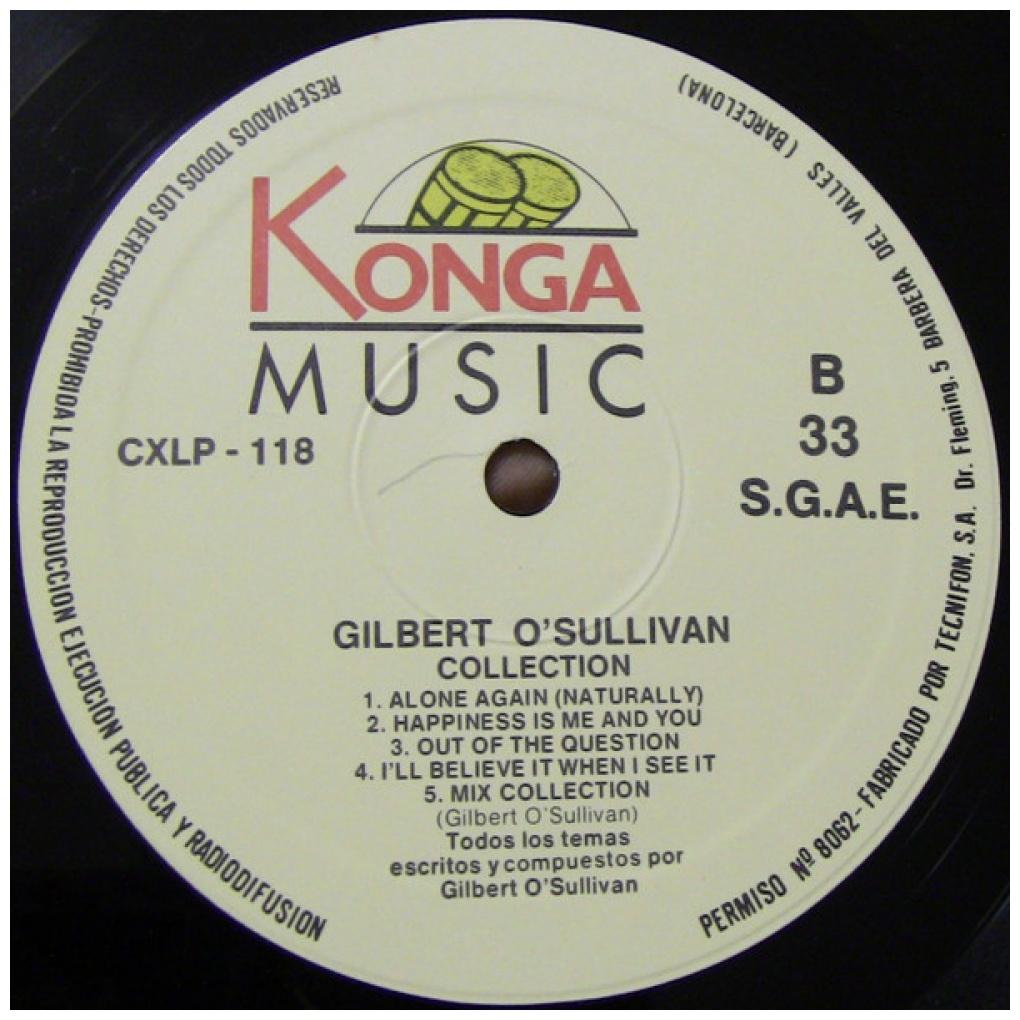 GILBERT O'SSULIVAN - COLLECTION (2LP) | VINILO USADO