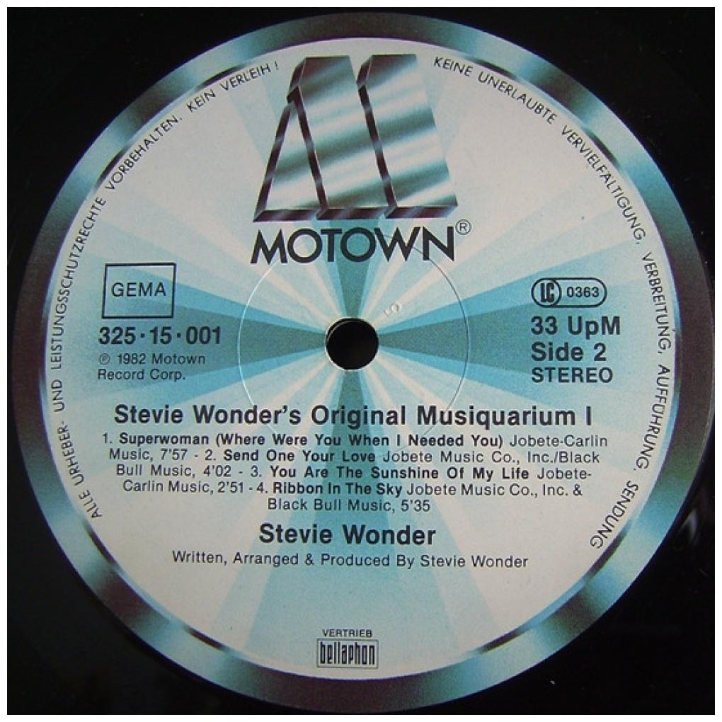 STEVIE WONDER - ORIGINAL MUSIQUARIUM I (2LP) | VINILO USADO