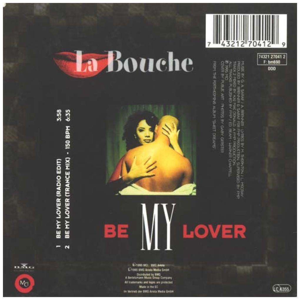 LA BOUCHE - BE MY LOVER (CD MAXI SINGLE) | CD