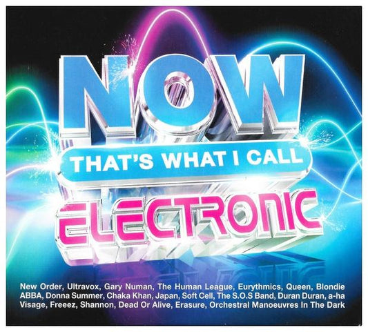 NOW ELECTRONIC -  VARIOUS ARTIST (4CD) | CD