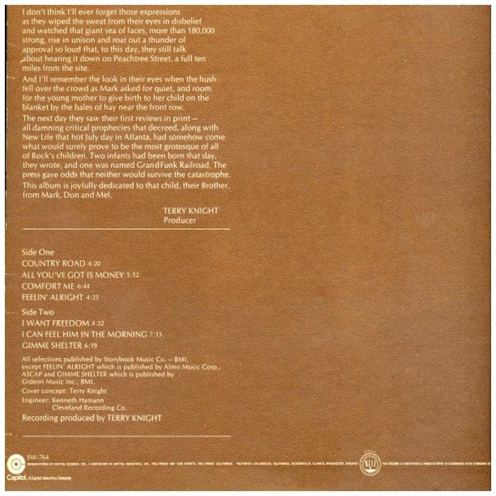 GRAND FUNK - SURVIVAL | VINILO USADO