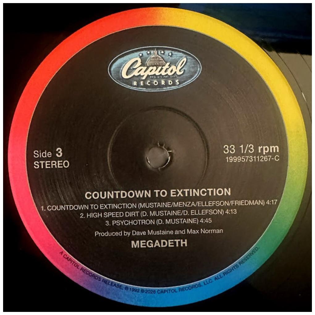 MEGADETH - COUNTDOWN TO EXTINCTION (2LP) | VINILO