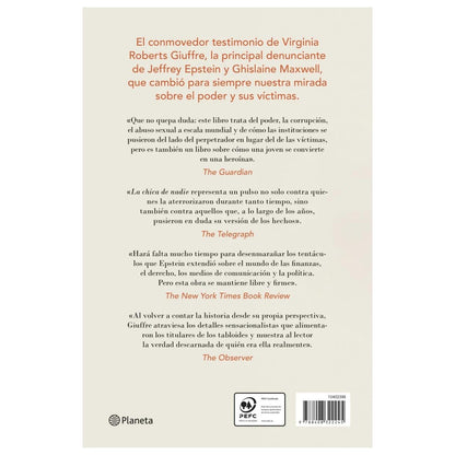 LA CHICA DE NADIE (TAPA RÚSTICA) - VIRGINIA ROBERTS GIUFFRE | LIBRO