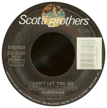 SURVIVOR - IS THIS LOVE | 7" SINGLE USADO